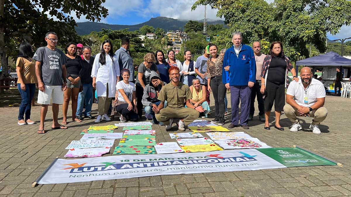 Ilhabela comemora Dia Mundial da Luta Antimanicomial com caminhada