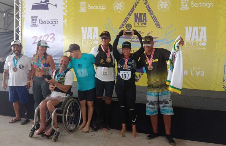 Atleta sebastianense é bicampeão brasileiro de canoa polinésia