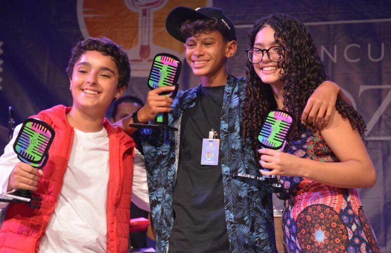 Vencedores do concurso “A Voz da Ilha Kids” são convidados para programa Raul Gil