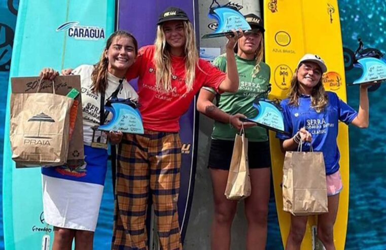 Atleta de Caraguatatuba é vice-campeã na 2ª etapa do Circuito Brasileiro de Surf Longboard