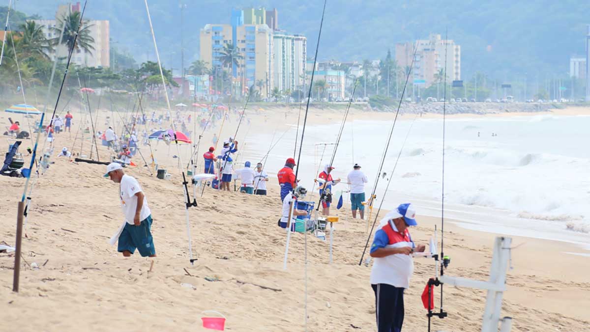 Praia do Massaguaçu em Caraguatatuba recebe Prova de Pesca neste final de semana