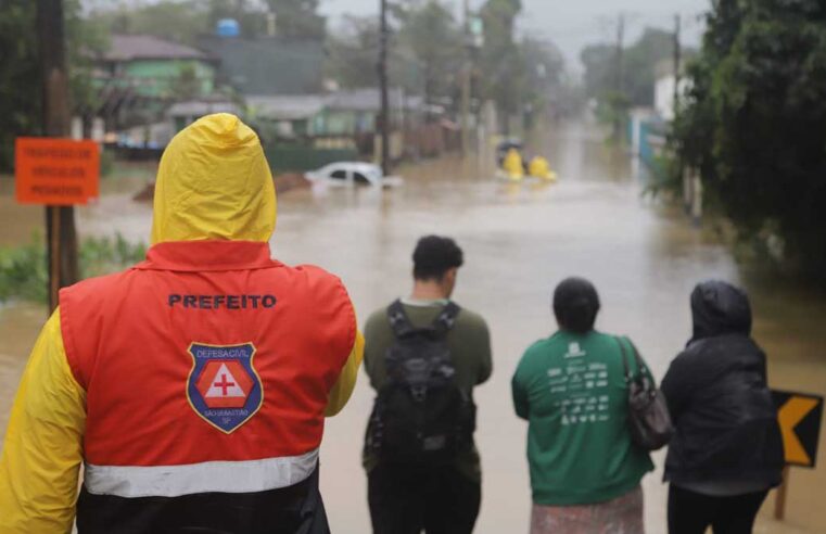 Defesa Civil de São Sebastião atende mais de 20 ocorrências após mais de 200 milímetros de chuva