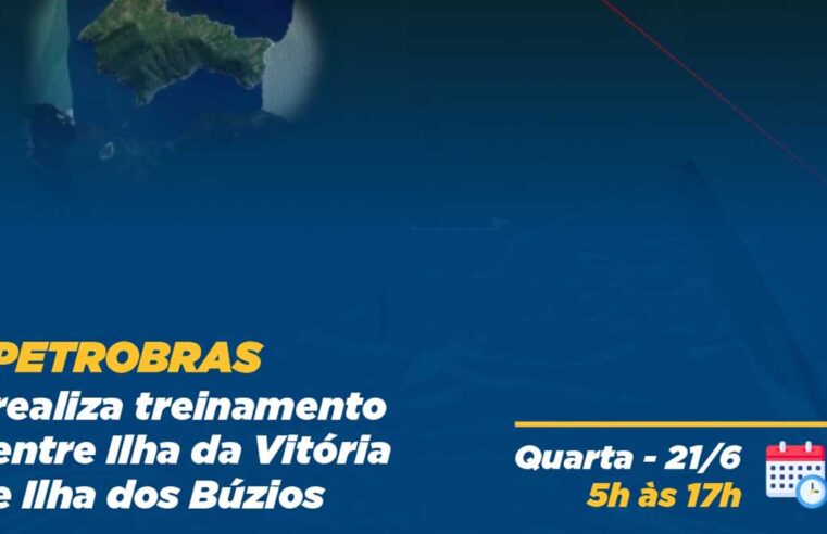 Petrobras realiza treinamento em Ilhas de Ilhabela nesta quarta (21)