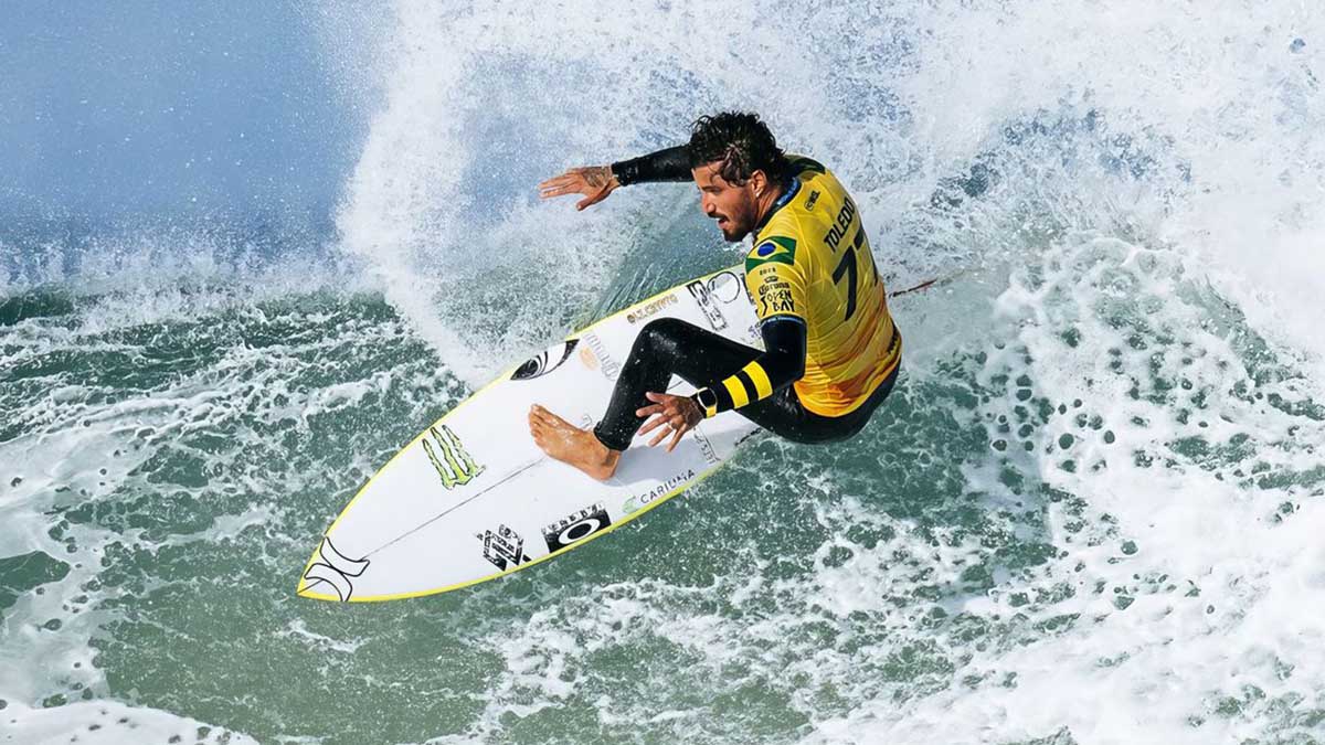 Surfe: Filipinho é tricampeão na África do Sul e carimba vaga em Paris