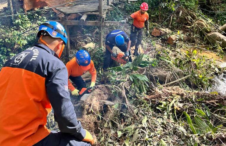 Defesa Civil do Estado realiza capacitação para o desenvolvimento de atividades de proteção em São Sebastião