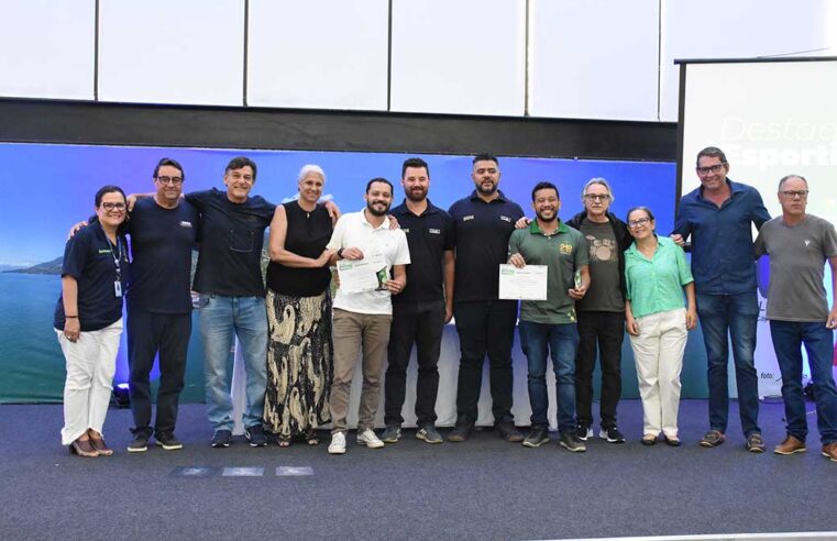 Servidores atletas de Ilhabela são premiados no Destaque Esportivo 2023