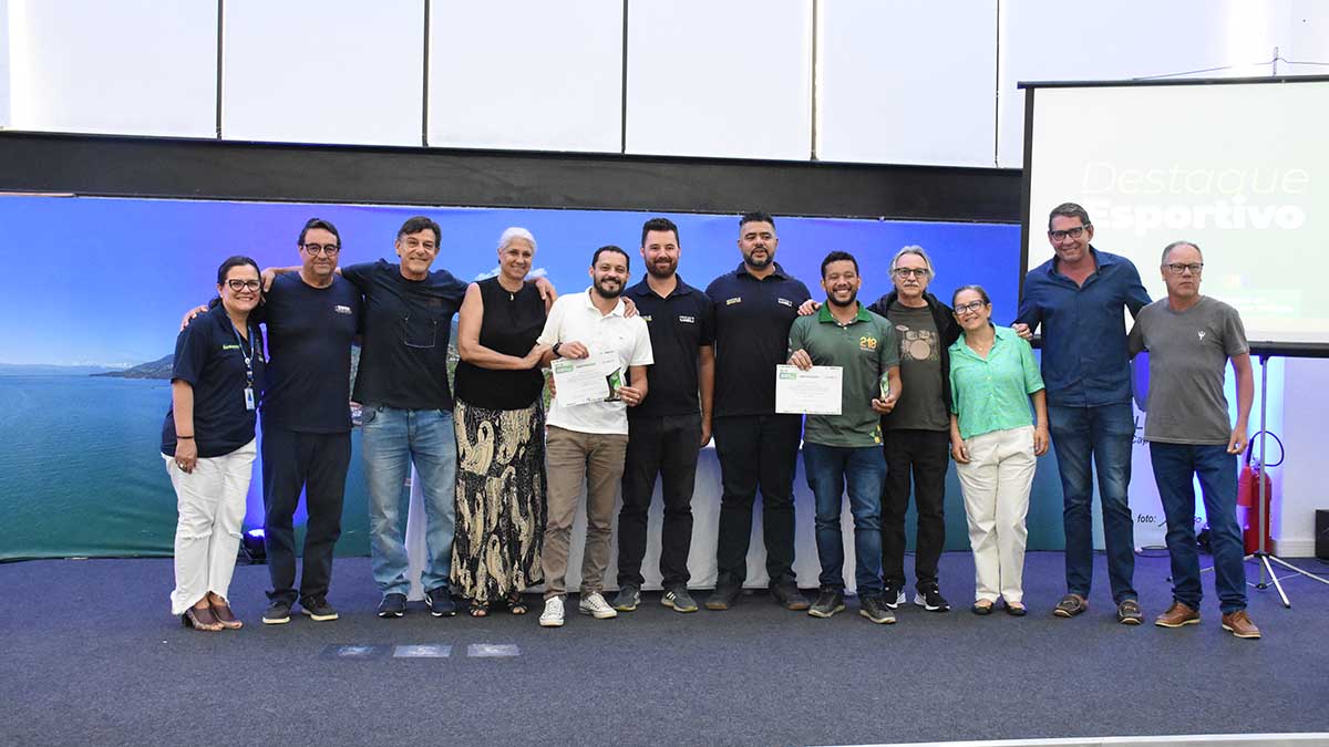 Servidores atletas de Ilhabela são premiados no Destaque Esportivo 2023