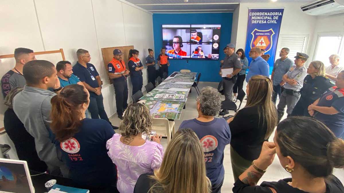 Simulado de Evacuação de Área de Risco na Vila Sahy vai ter participação de 350 pessoas em São Sebastião