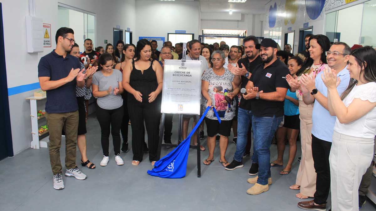 Prefeito Felipe Augusto inaugura nova Creche em Boiçucanga e anuncia projeto para construir outra cinco vezes maior