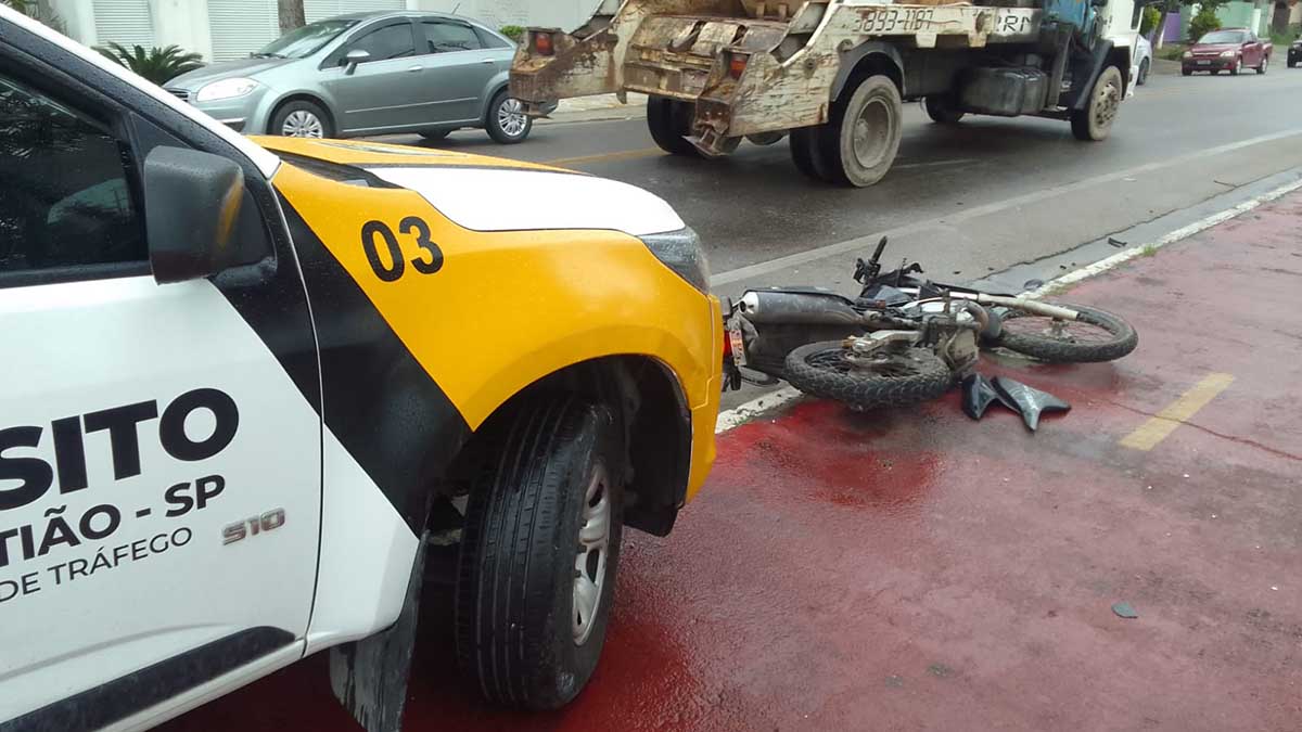 São Sebastião tem média de dois acidentes por dia com envolvimento de motocicletas