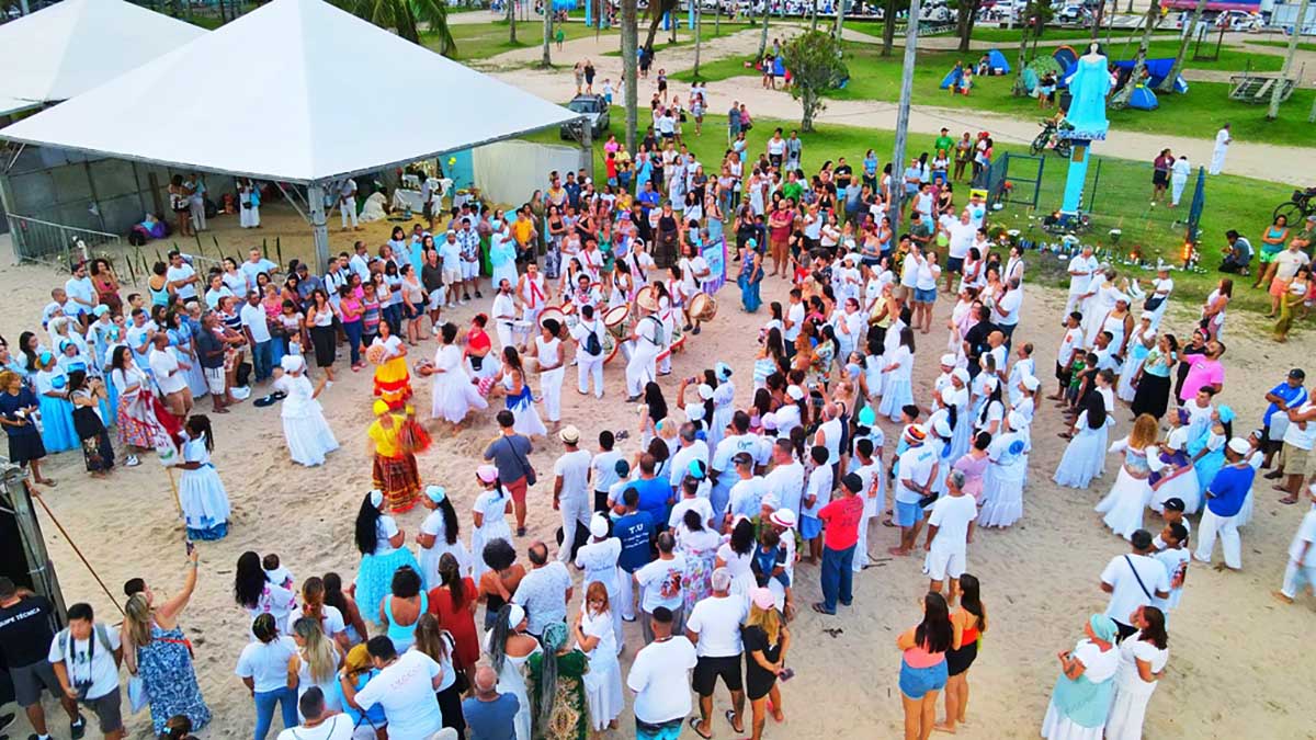 39ª Festa de Iemanjá tem expectativa de receber mais de 10 mil visitantes neste sábado em Caraguatatuba