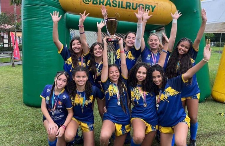 Rugby Feminino de Ilhabela conquista pódio na Copa São Paulo Juvenil