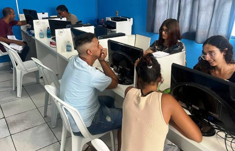 Caraguatatuba inicia semana com 287 oportunidades de emprego