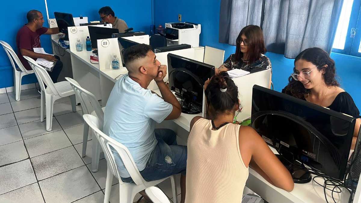 Caraguatatuba inicia semana com 287 oportunidades de emprego