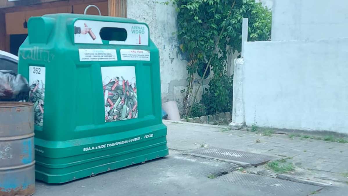 Ilhabela ganha três novos Pontos de Entrega Voluntária para descarte de vidros