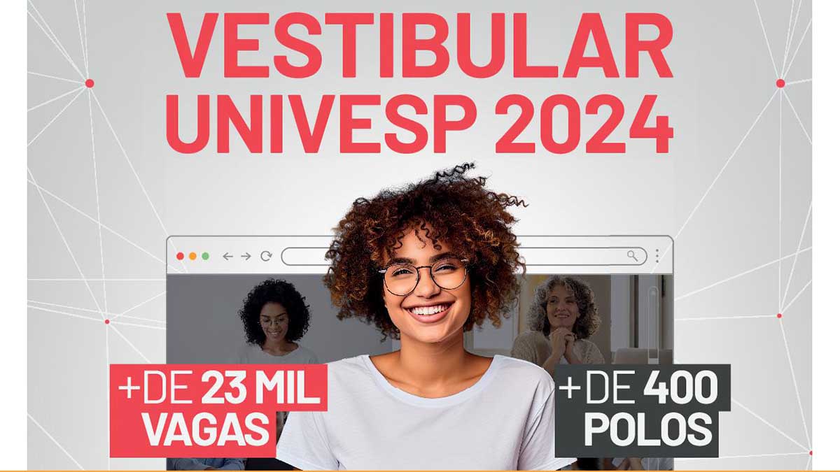 Inscrições para 96 vagas do Vestibular Univesp 2024 continuam em Caraguatatuba