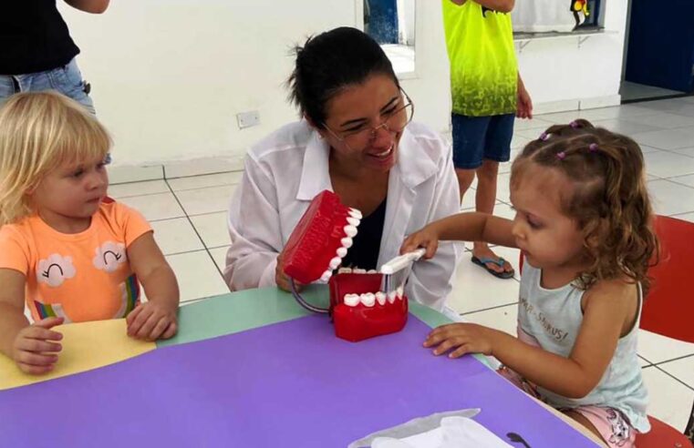 Caraguatatuba inicia projeto ‘Cárie Zero’ na rede pública municipal