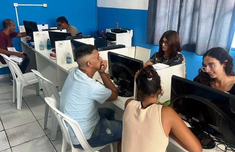 Caraguatatuba inicia semana com 196 vagas de emprego