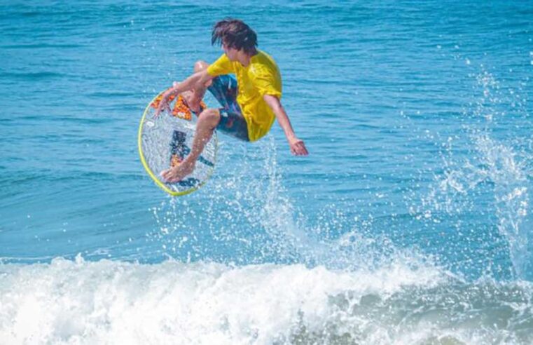 Atleta de Ubatuba representará o Brasil no mundial de Skimboard