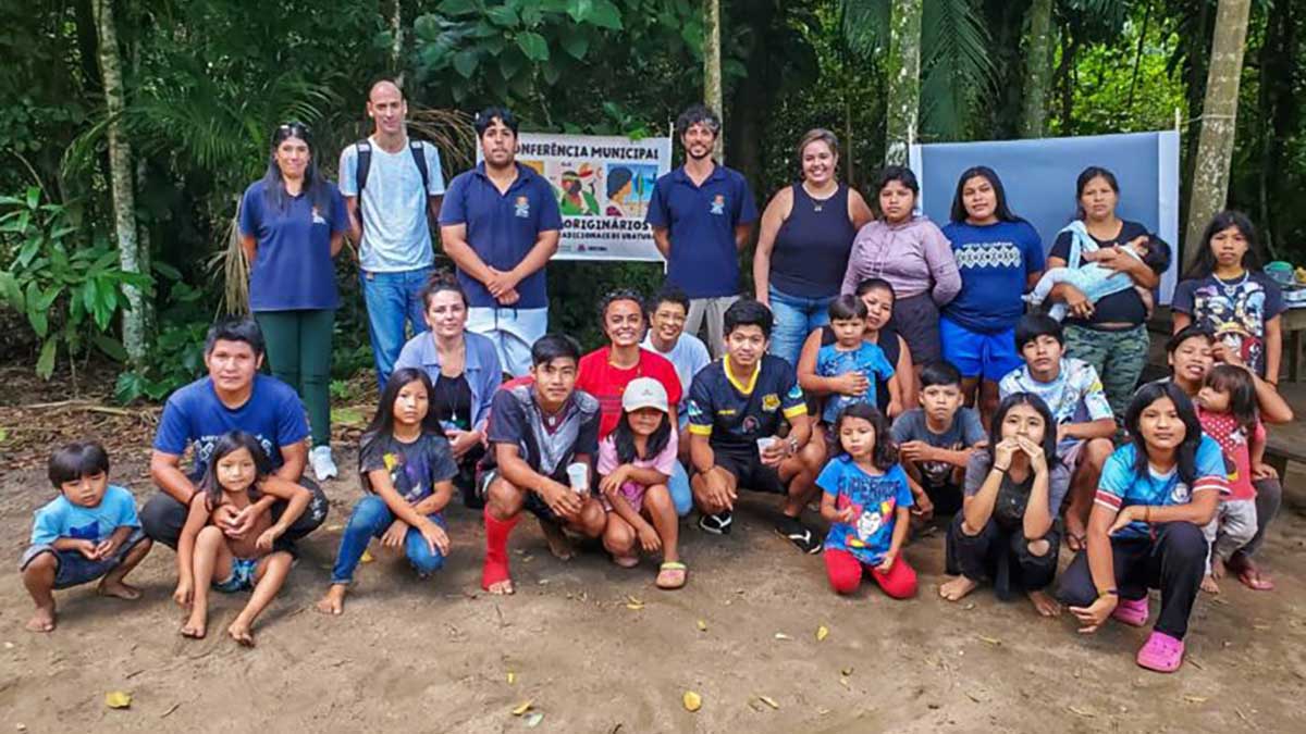 Povos Originários: Tekoa Yakã Porã – Aldeia Rio Bonito recebeu última pré-conferência em Ubatuba