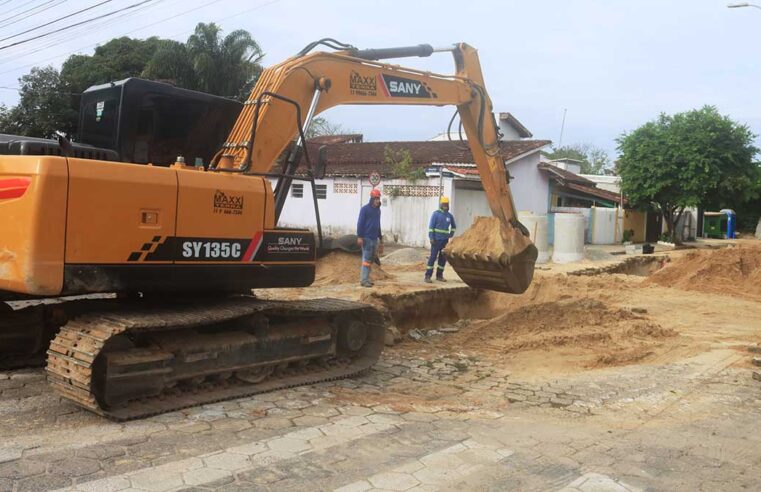 Prefeitura de Caraguatatuba inicia novas obras de drenagem na região central