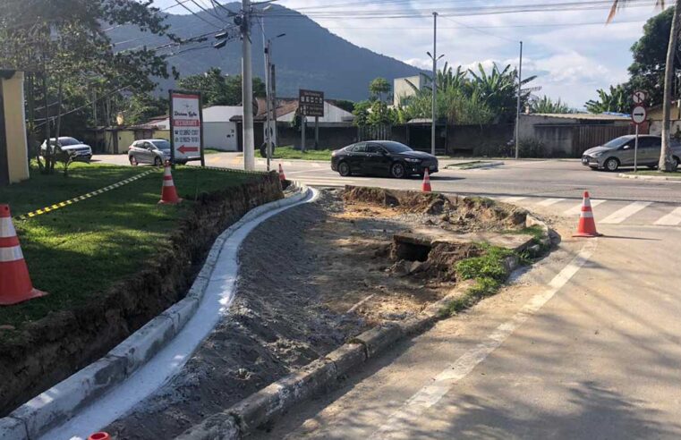 Fresagem e implantação de pavimento do eixo viário central de São Sebastião começam na próxima semana