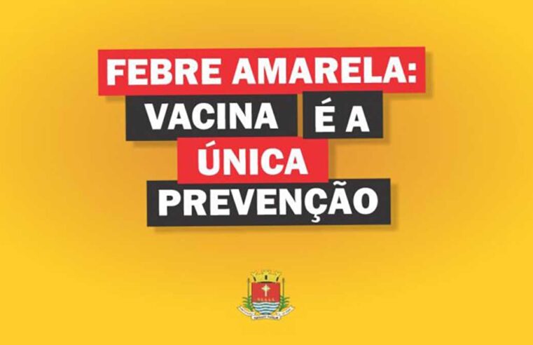 Secretaria de Saúde alerta para vacinação contra Febre Amarela em Ubatuba