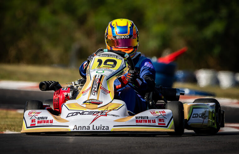 Pilota de Caraguatatuba, Anna Luiza Pimpão recebe homenagem no Troféu Ayrton Senna