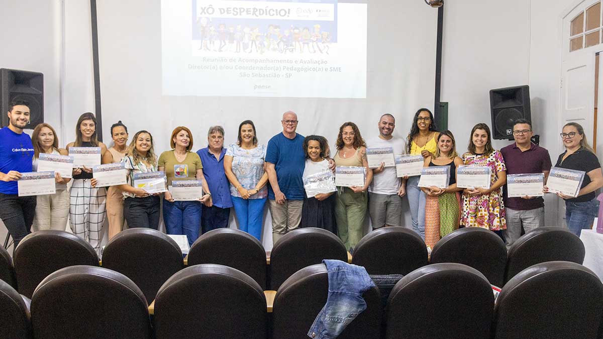 Escola de São Sebastião é premiada na Gincana Xô Desperdício da EDP